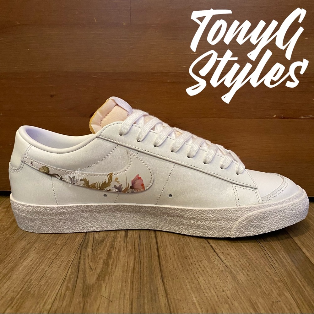 💐NEW💐 CUSTOM NIKE BLAZER LOW - Picture 10 of 15